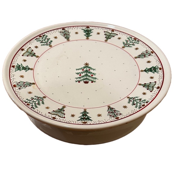 CORDON BLEU Holiday Serving plate - Picture 1 of 8